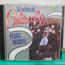 CDs de Música: PEDRO INFANTE 16 EXITOS DE PELICULA CD ALBUM NUEVO¡ PEPETO. Lote 149226278