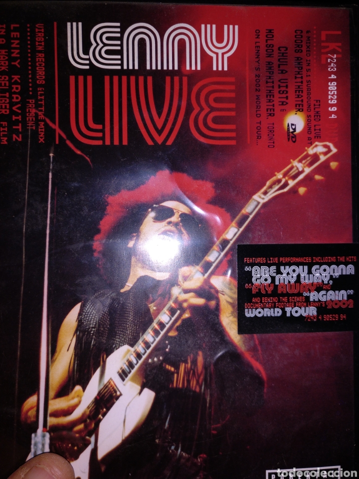 CDs de m&uacute;sica: Lenny gira 2002. Dvd - Foto 1