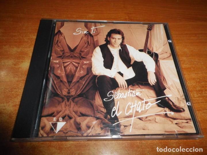 Music CDs: SEBASTIAN EL CHATO Sin ti CD ALBUM DEL A&Ntilde;O 1994 CONTIENE 10 TEMAS ALEJANDRO ABAD RARO