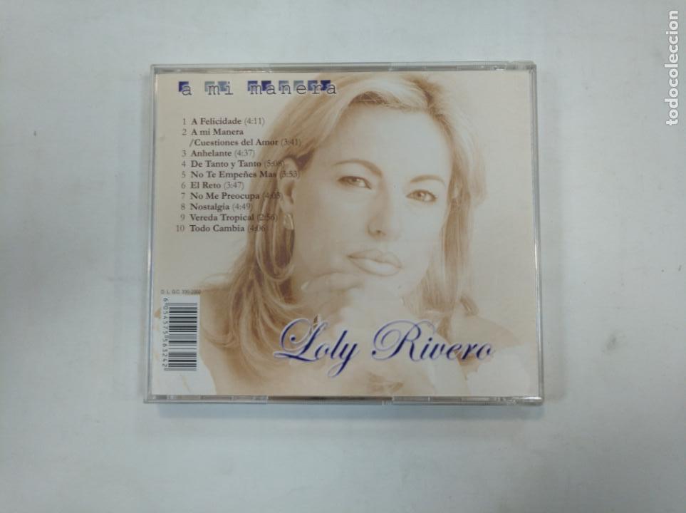 CDs de m&uacute;sica: LOLY RIVERO. A MI MANERA. CD. TDKCD17 - Foto 1