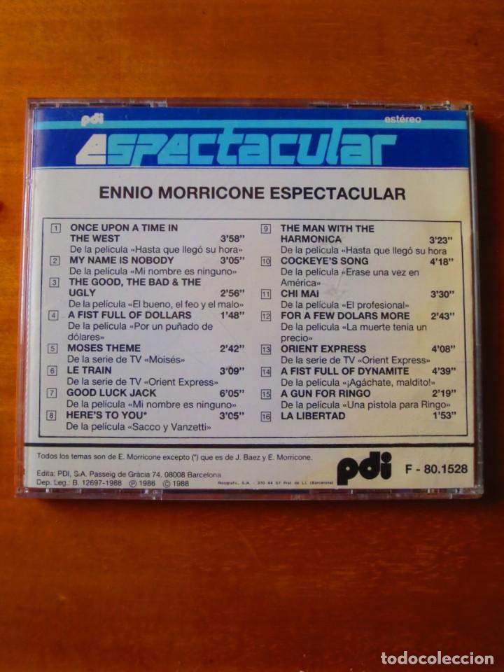 CDs de m&uacute;sica: Ennio Morricone - Espectacular PDI S.A. (CD) - Foto 2