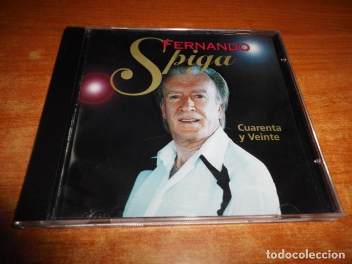 Music CDs: FERNANDO SPIGA Cuarenta y veinte CD ALBUM DEL A&Ntilde;O 2000 CONTIENE 12 TEMAS ARANGI ALEJANDRO DEL RIO