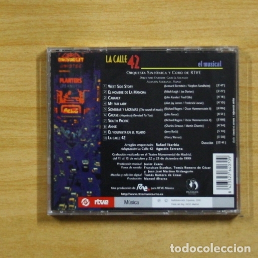 CDs de m&uacute;sica: VARIOS - LA CALLE 42 EL MUSICAL - CD - Foto 2