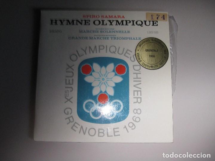 CDs de m&uacute;sica: HYMNE OLIMPIQUE   *X JEUX OLIMPIQUES D'HIVER   -GRENOBLE 1968