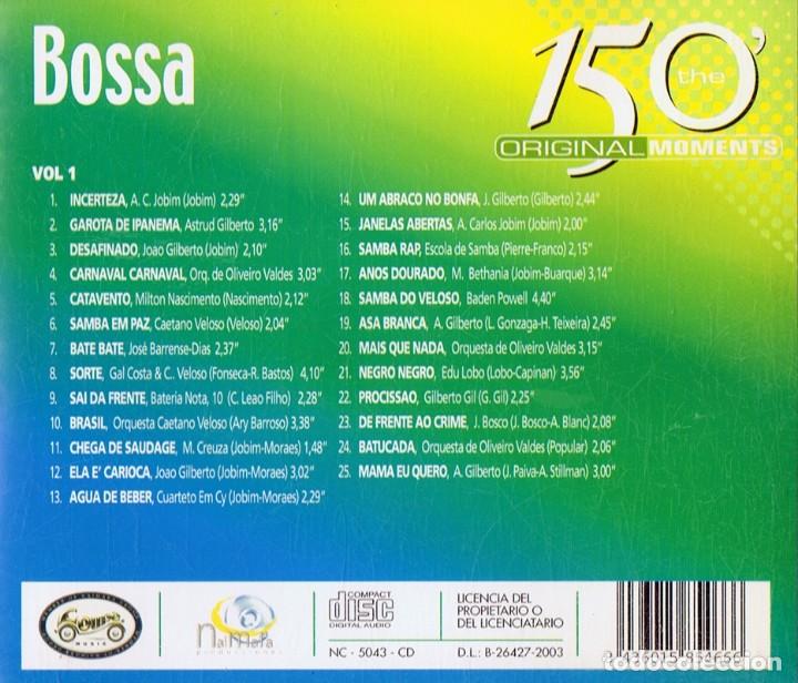 CDs de m&uacute;sica: BOSSA VOL. 1 - Foto 2