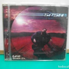 CDs de Música: SASH ! LIFE GOES ON CD ALBUM DEL AÑO 1998 CONTIENE 12 TEMAS DISCO DANCE DR ALBAN PEPETO. Lote 149501126