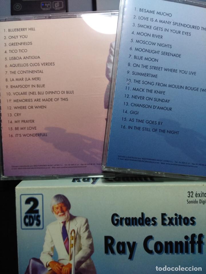 CDs de m&uacute;sica: DOBLE CD RAY CONNIFF : GRANDES EXITOS ( 32 CANCIONES ) - Foto 3