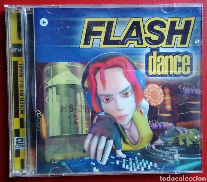 CDs de m&uacute;sica: CD m&uacute;sica flash dance a&ntilde;o 1999 2 cds - Foto 1