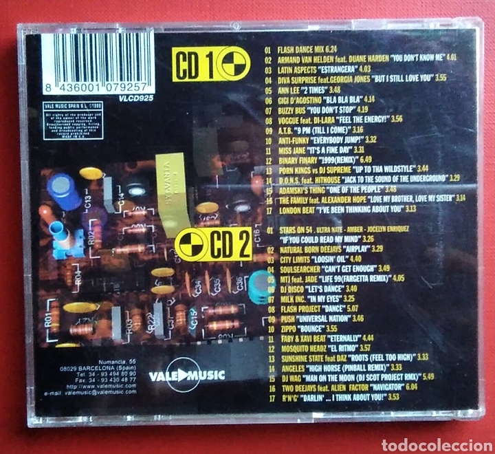 CDs de m&uacute;sica: CD m&uacute;sica flash dance a&ntilde;o 1999 2 cds - Foto 3