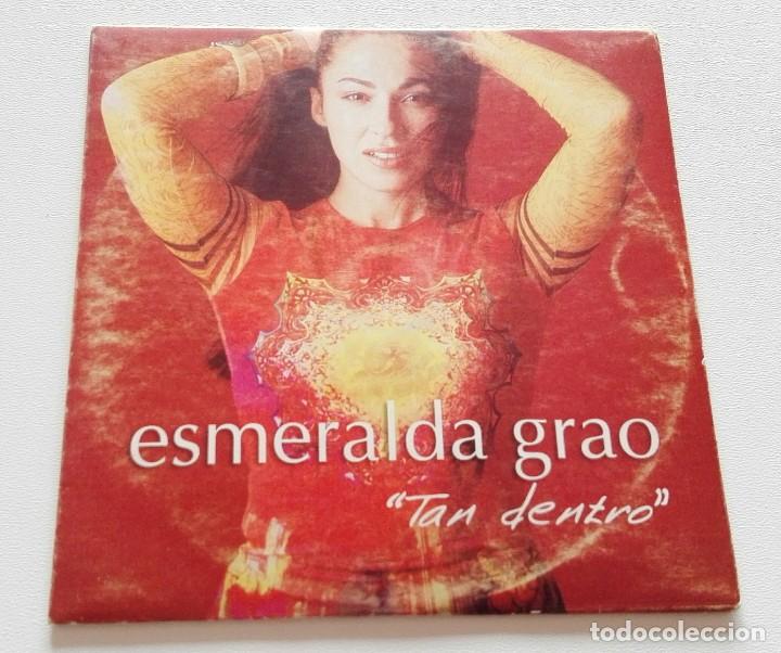 CDs de m&uacute;sica: ESMERALDA GRAO TAN DENTRO CD SINGLE PROMO 2000 - Foto 2
