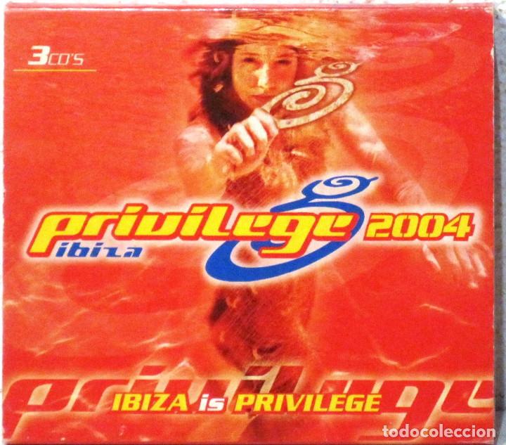 CDs de m&uacute;sica: PRIVILEGE 2004 IBIZA - CAJA 3 CD - Foto 1