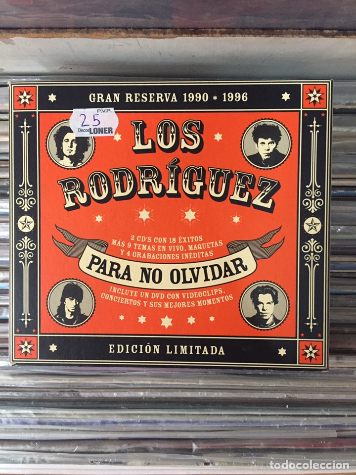 CDs de m&uacute;sica: Los Rodr&iacute;guez. Para No Olvidar. Edici&oacute;n Limitada - Foto 1