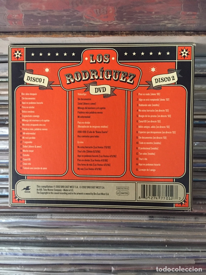 CDs de m&uacute;sica: Los Rodr&iacute;guez. Para No Olvidar. Edici&oacute;n Limitada - Foto 2