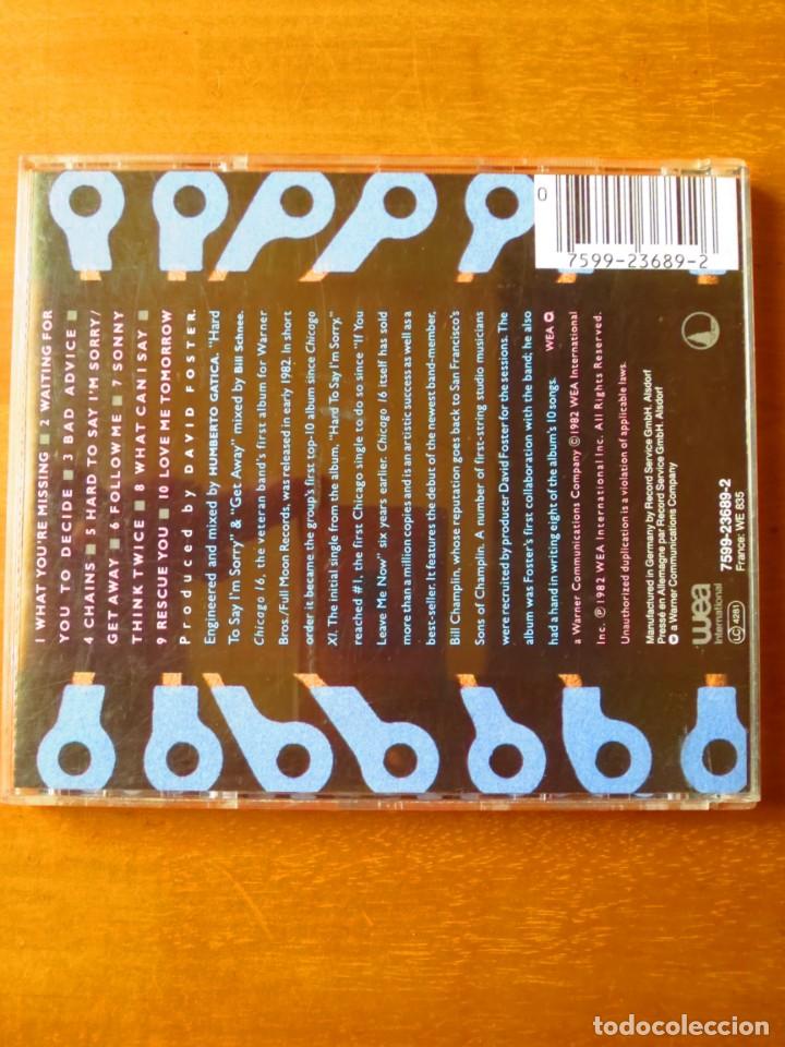 CDs de m&uacute;sica: Chicago - Chicago 16 (CD) - Foto 2