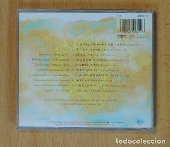 CDs de m&uacute;sica: GLORIA ESTEFAN - ABRIENDO PUERTAS - CD - Foto 2