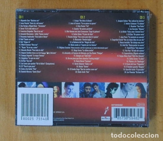 CDs de m&uacute;sica: VARIOS - LOS EXITOS DEL A&Ntilde;O - 3 CD - Foto 2