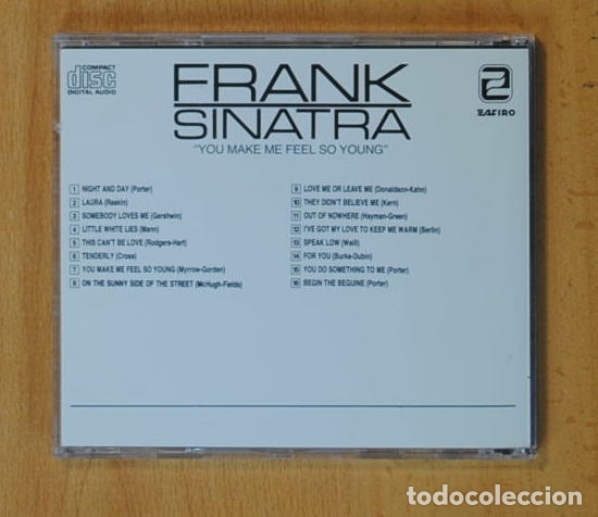 CDs de m&uacute;sica: FRANK SINATRA - YOU MAKE ME FEEL SO YOUNG - CD - Foto 2