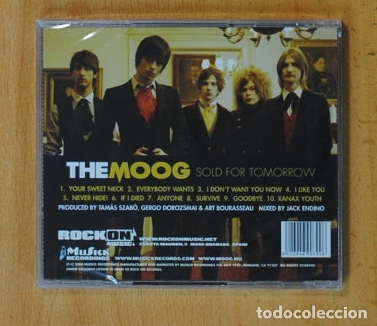 CDs de m&uacute;sica: THE MOOG - SOLD FOR TOMORROW - CD - Foto 2