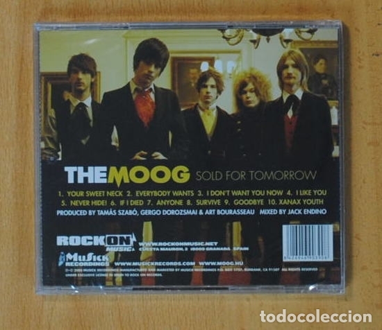 CDs de m&uacute;sica: THE MOOG - SOLD FOR TOMORROW - CD - Foto 2