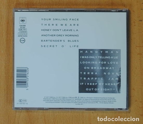 CDs de m&uacute;sica: JAMES TAYLOR - JT - CD - Foto 2