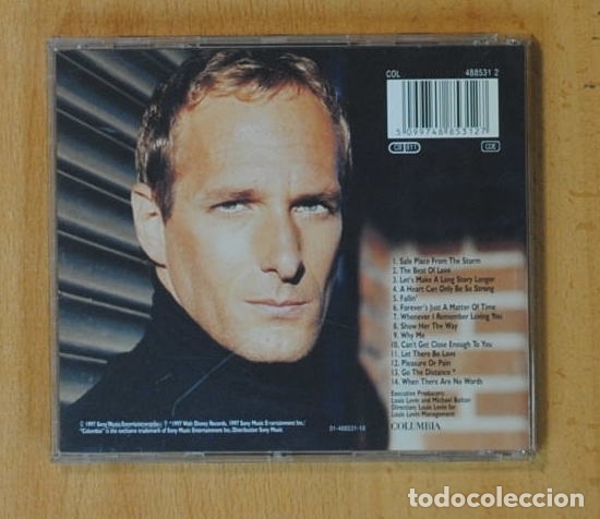 CDs de m&uacute;sica: MICHAEL BOLTON - ALL THAT MATTERS - CD - Foto 2