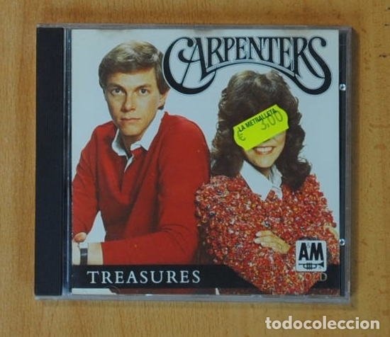 CDs de m&uacute;sica: CARPENTERS - TREASURES - CD - Foto 1