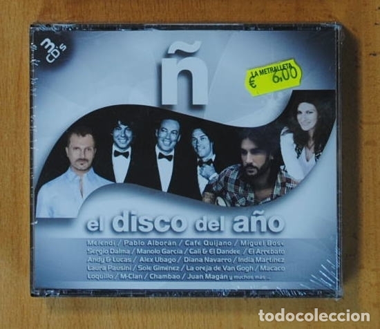 CDs de m&uacute;sica: VARIOS - EL DISCO DEL A&Ntilde;O - 3 CD - Foto 1