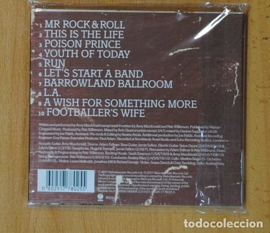 CDs de m&uacute;sica: AMY MACDNALD - THIS IS THE LIFE - CD - Foto 2