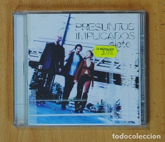 CDs de m&uacute;sica: PRESUNTOS IMPLICADOS - SIETE - CD - Foto 1