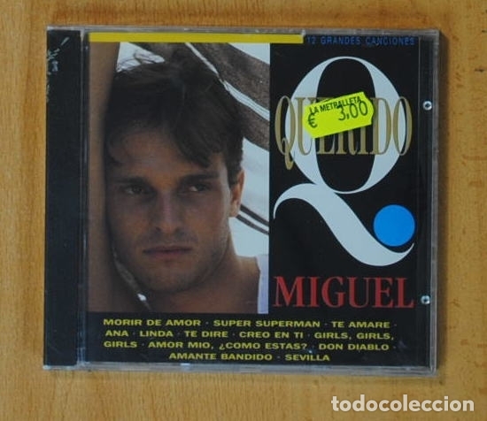 CDs de m&uacute;sica: MIGUEL BOSE - QUERIDO MIGUEL - CD - Foto 1