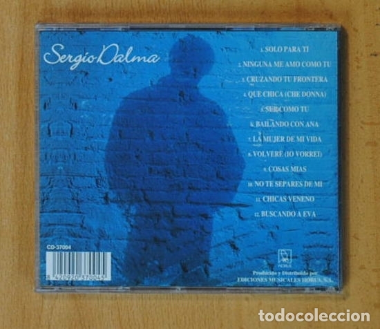 CDs de m&uacute;sica: SERGIO DALMA - SOLO PARA TI - CD - Foto 2