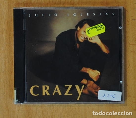 CDs de m&uacute;sica: JULIO IGLESIAS - CRAZY - CD - Foto 1