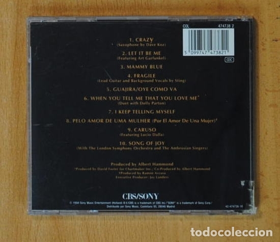 CDs de m&uacute;sica: JULIO IGLESIAS - CRAZY - CD - Foto 2