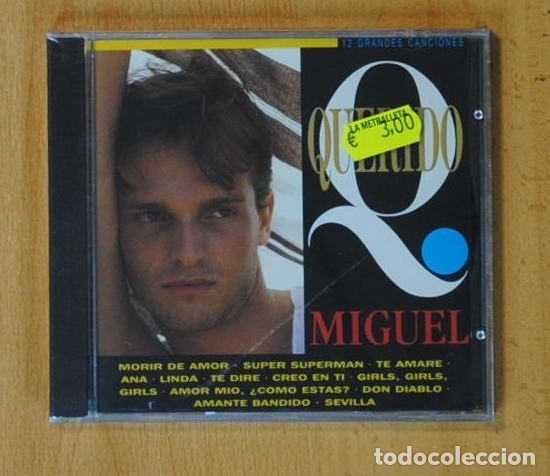 CDs de m&uacute;sica: MIGUEL BOSE - QUERIDO MIGUEL - CD - Foto 1