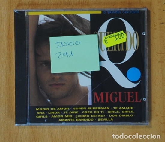 CDs de m&uacute;sica: MIGUEL BOSE - QUERIDO MIGUEL - CD - Foto 2