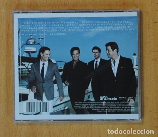 CDs de m&uacute;sica: IL DIVO - SIEMPRE - CD - Foto 2