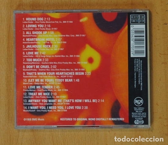CDs de m&uacute;sica: ELVIS PRESLEY - GOLDEN RECORDS - CD - Foto 2