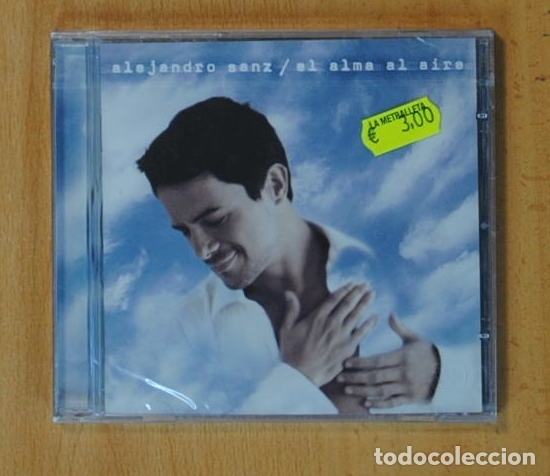 CDs de m&uacute;sica: ALEJANDRO SANZ - EL ALMA AL AIRE - CD - Foto 1