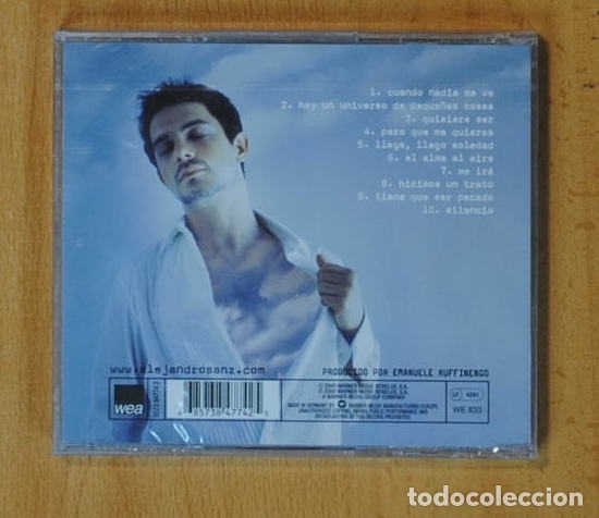 CDs de m&uacute;sica: ALEJANDRO SANZ - EL ALMA AL AIRE - CD - Foto 2
