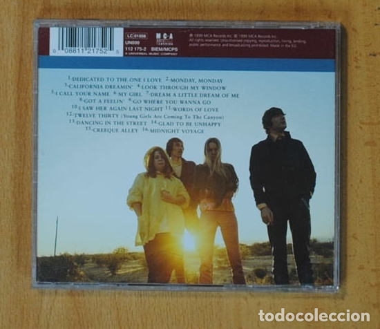 CDs de m&uacute;sica: THE MAMAS & THE PAPAS - CLASSIC - CD - Foto 2