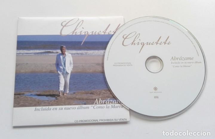 CDs de m&uacute;sica: CHIQUETETE ABR&Aacute;ZAME CD SINGLE PROMO COMO LA MAREA - Foto 1