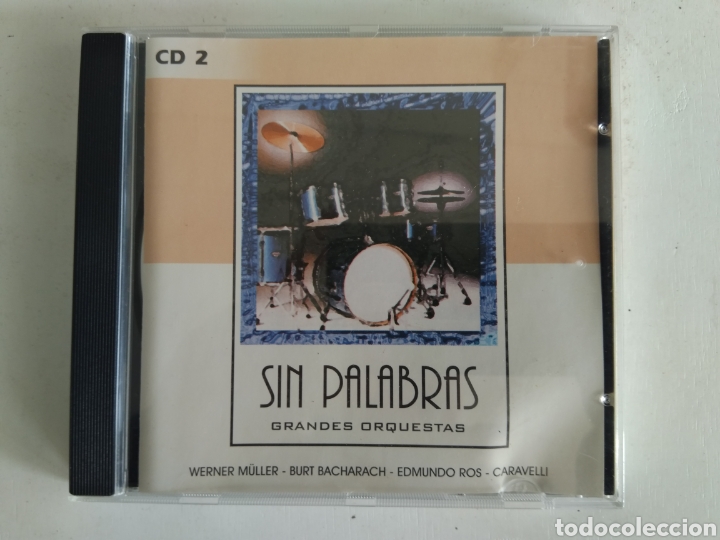 CDs de m&uacute;sica: CD GRANDES ORQUESTAS/SIN PALABRAS - Foto 1