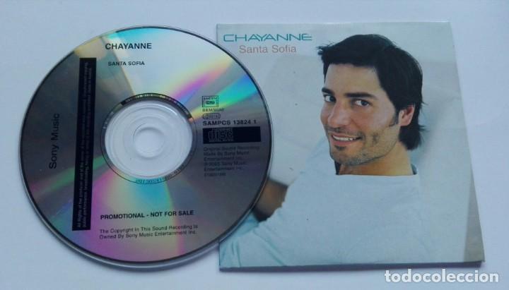 CDs de m&uacute;sica: CHAYANNE SANTA SOF&Iacute;A CD SINGLE PROMO 2003 - Foto 1