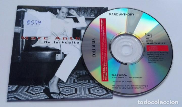 CDs de m&uacute;sica: MARC ANTHONY DA LA VUELTA CD SINGLE PROMO 1999 - Foto 1