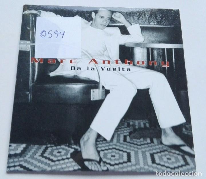 CDs de m&uacute;sica: MARC ANTHONY DA LA VUELTA CD SINGLE PROMO 1999 - Foto 2