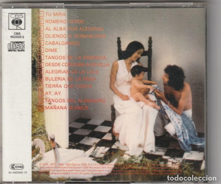 CDs de m&uacute;sica: LOLE Y MANUEL - GRANDES EXITOS (CD CBS 1989) - Foto 2