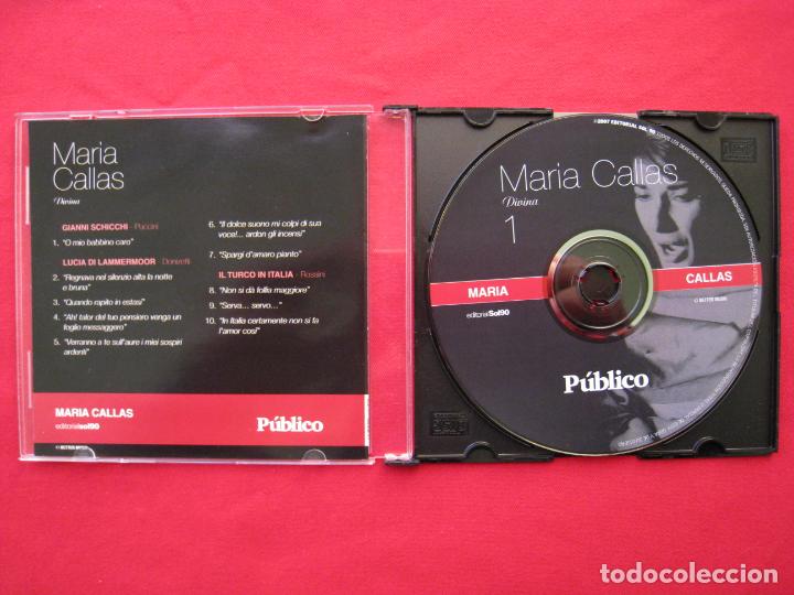 CDs de m&uacute;sica: CD - MARIA CALLAS - DIVINA - N&ordm; 1. - Foto 3