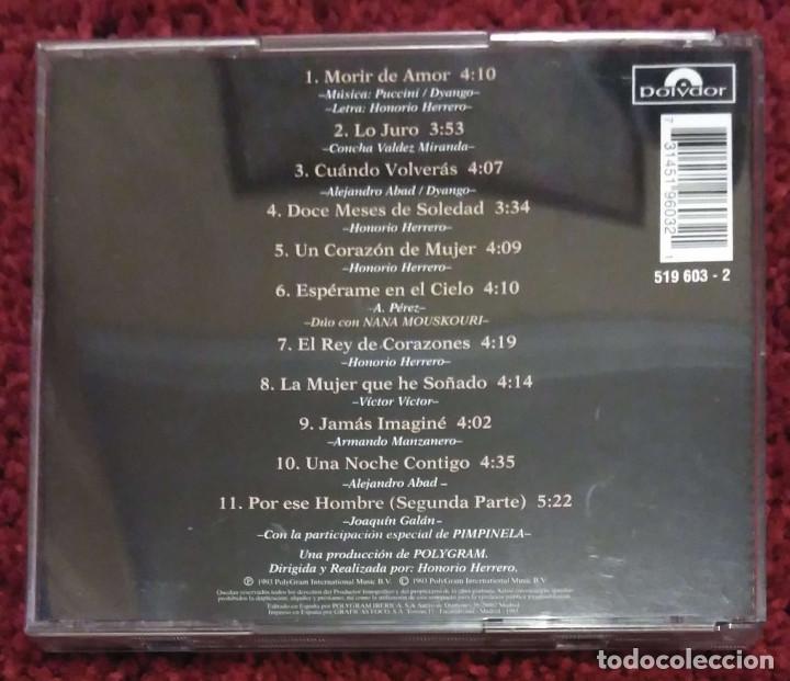 CDs de m&uacute;sica: DYANGO (MORIR DE AMOR) CD 1993 - 11 Temas - Foto 2