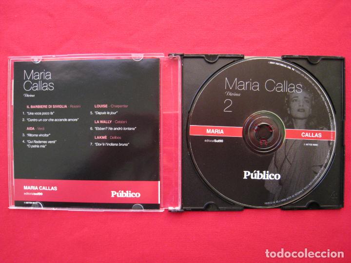 CDs de m&uacute;sica: CD - MARIA CALLAS - DIVINA - N&ordm; 2. - Foto 3