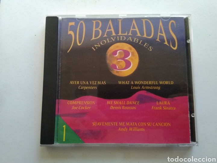 CDs de m&uacute;sica: CD 50 BALADAS 1...... - Foto 1